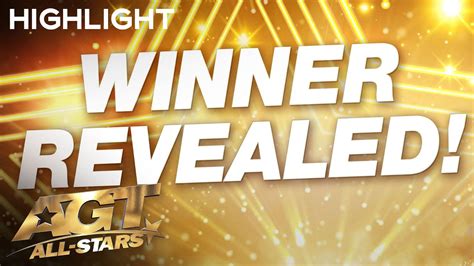 The winner of AGT 2023 is : r/agt .